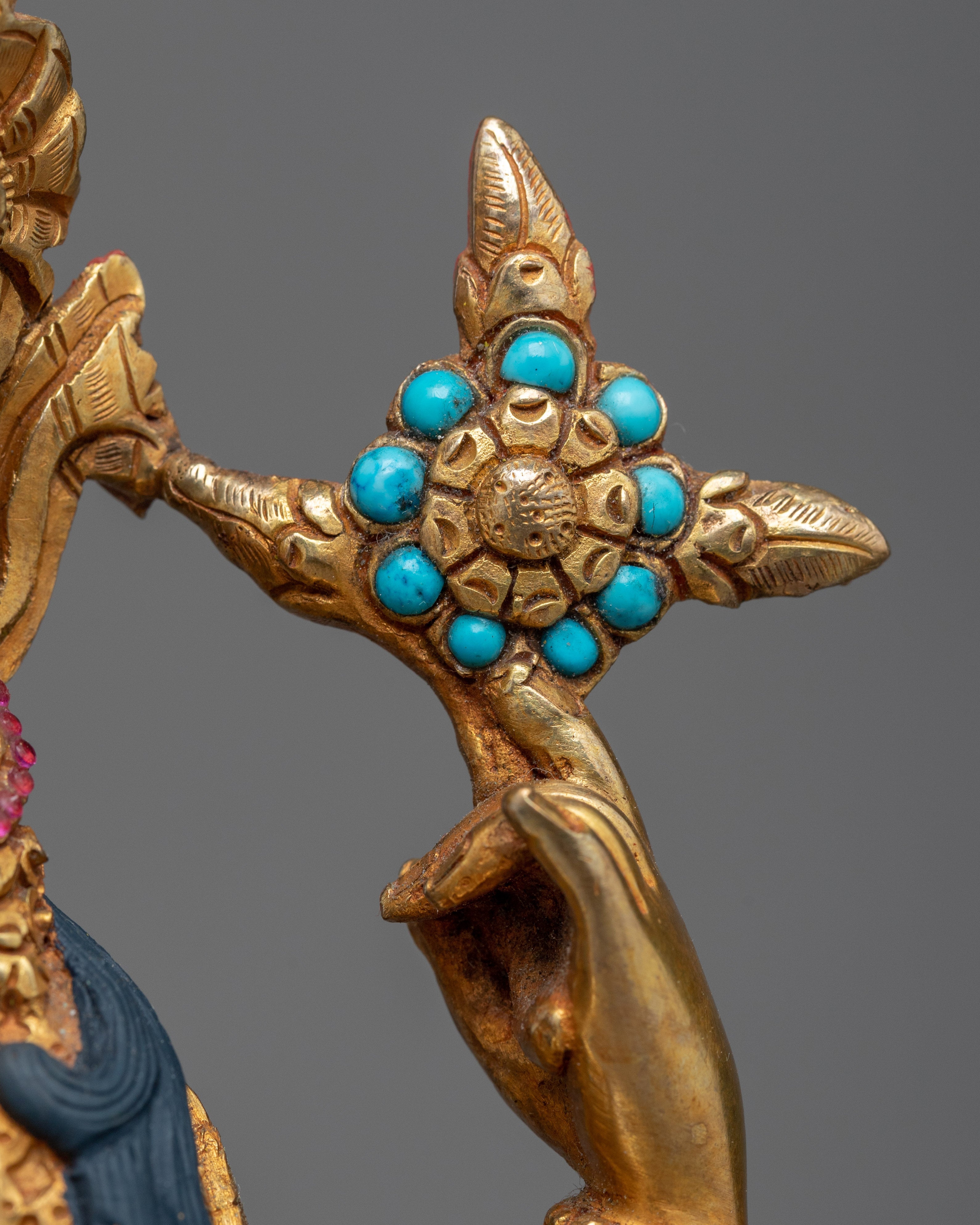 Bodhisattva Chenrezig Visualization Statue | Traditional Buddhist Bodhisattva Artcraft