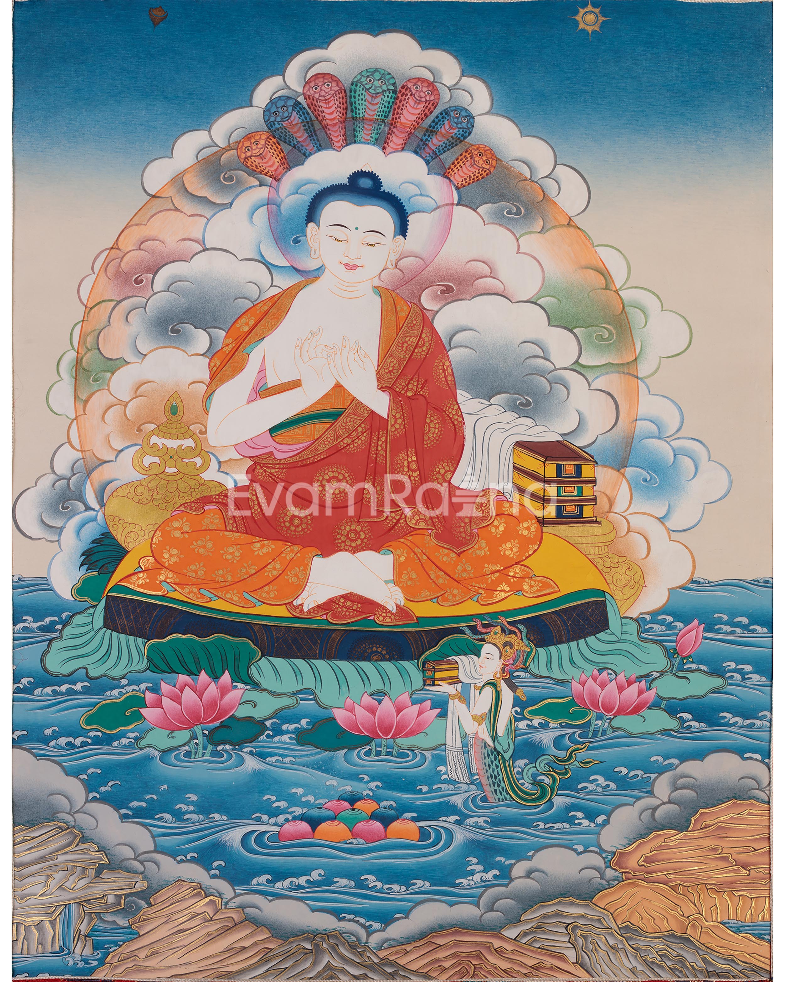 Nagarjuna Thangka | The Master of Madhyamaka Philosophy