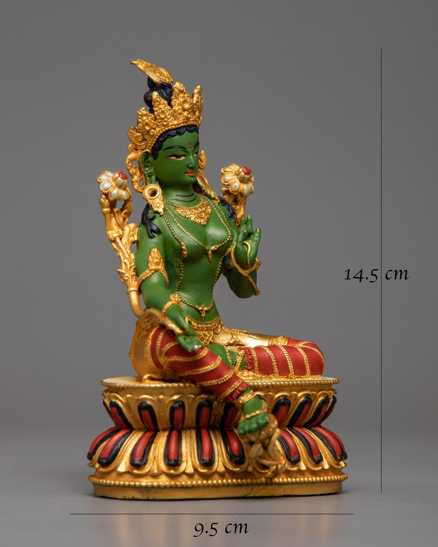 Arya Green Tara Statue | Symbol of Kindness and Strength