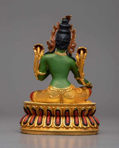 Arya Green Tara Statue | Symbol of Kindness and Strength