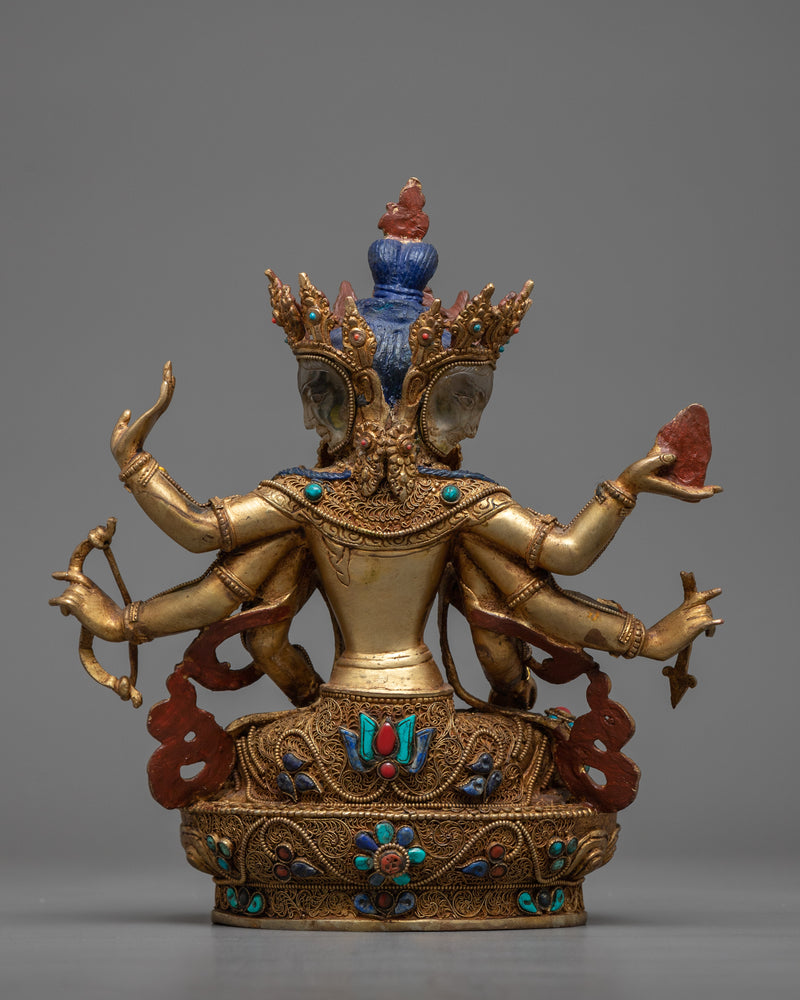 Traditional Namgyalma Copper Statue | Enhance Your Home with Buddhist Art