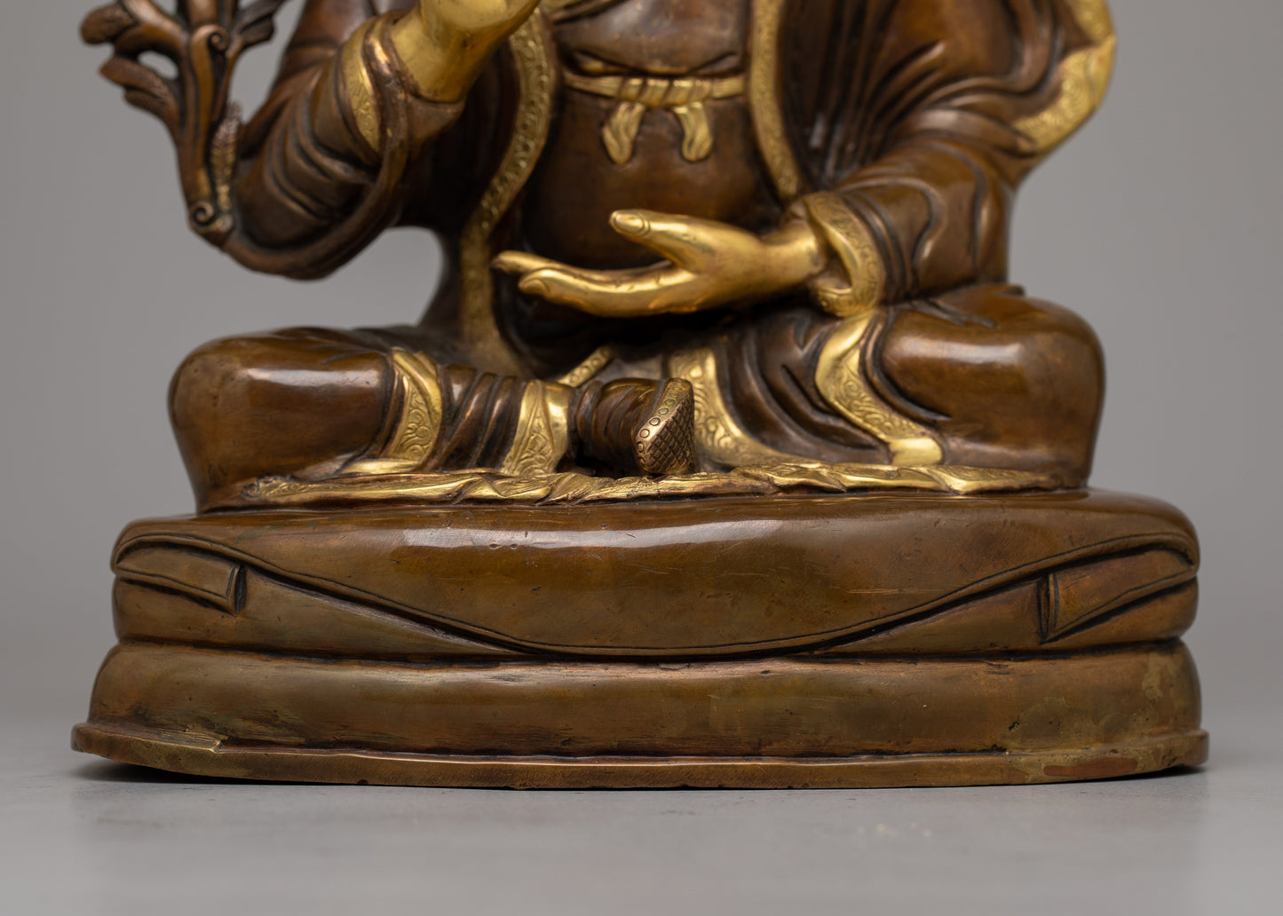 Tibetan Manjushri Statue | Exquisite Copper Sculpture Reflecting Himalayan Artistry