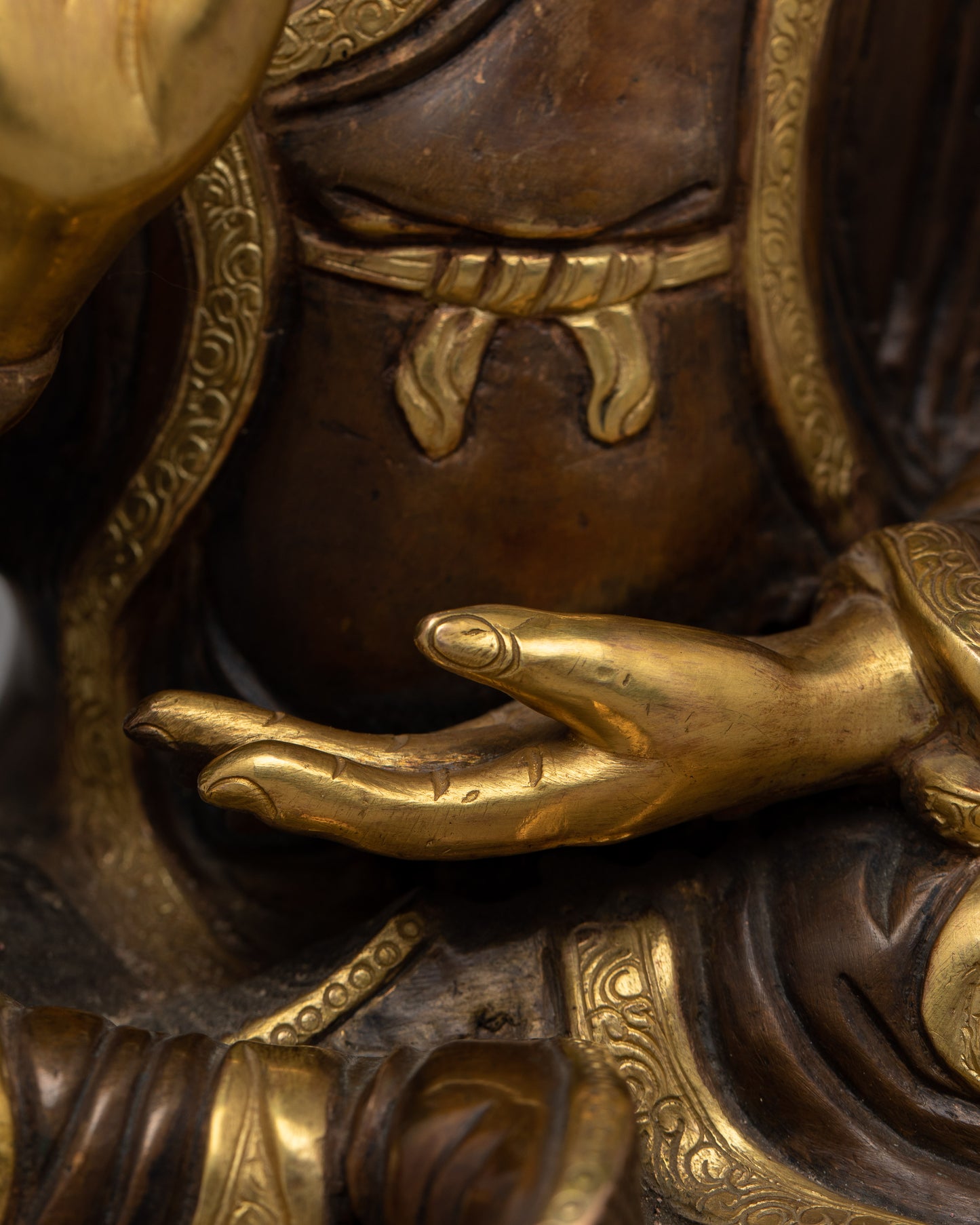 Tibetan Manjushri Statue | Exquisite Copper Sculpture Reflecting Himalayan Artistry