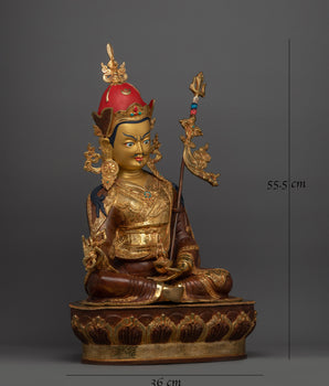 guru-rinpoche-oxidized-sculpture