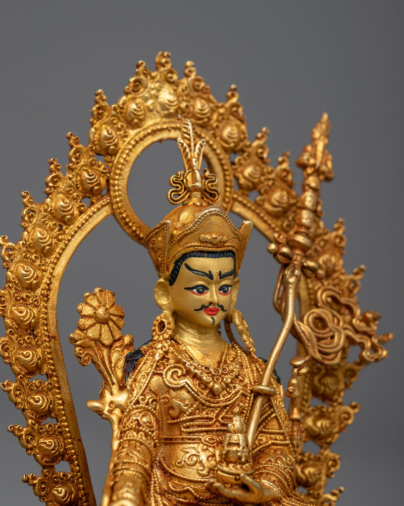 Guru Orgyen Menla Statue | Embodiment of Healing and Spiritual Wellness