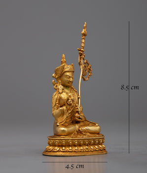Machine Made Statue Of Guru Rinpoche | Graceful Representation of Divine Wisdom