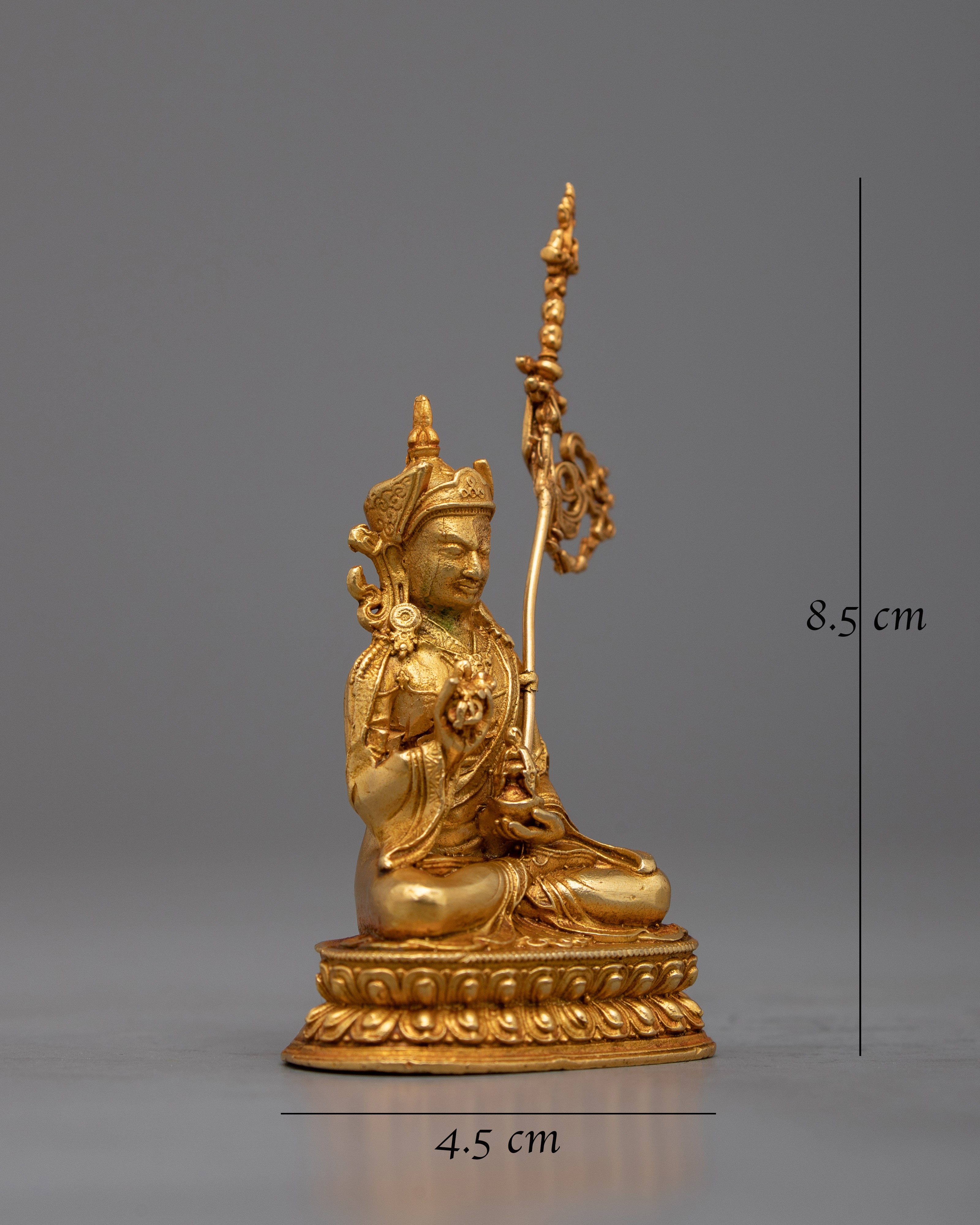 Machine Made Statue Of Guru Rinpoche | Graceful Representation of Divine Wisdom