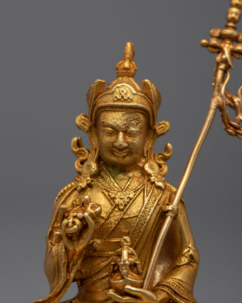 Machine Made Statue Of Guru Rinpoche | Graceful Representation of Divine Wisdom