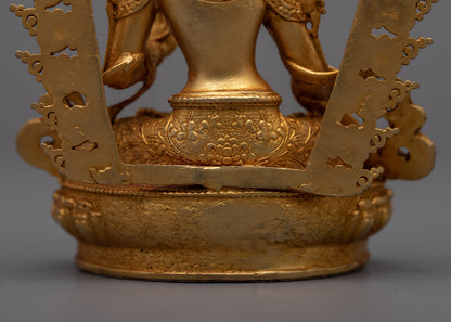 Goddess Machine Made White Tara Statue | Serene Symbol of Compassion and Healing