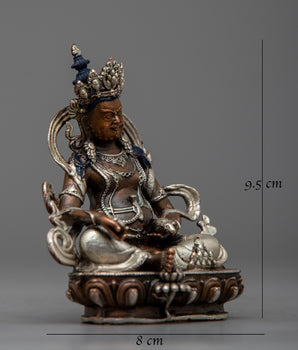 Oxidized Dzambhala Machine Made Statue | Symbol of Wealth and Spiritual Abundance