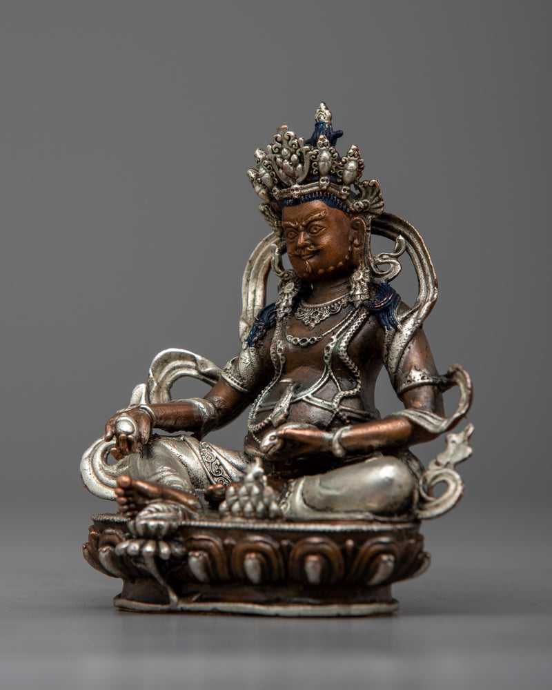 Oxidized Dzambhala Machine Made Statue | Symbol of Wealth and Spiritual Abundance