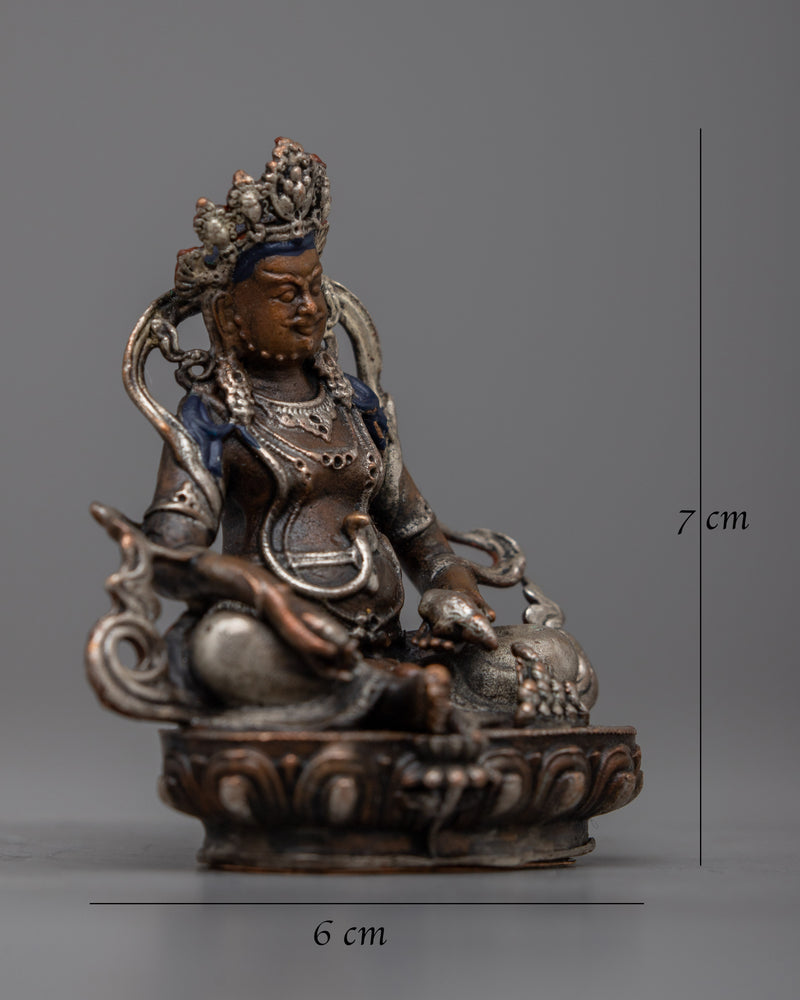 Small Machine Made Dzambhala Statue | Spiritual Blessings, Perfect for Home Shrines