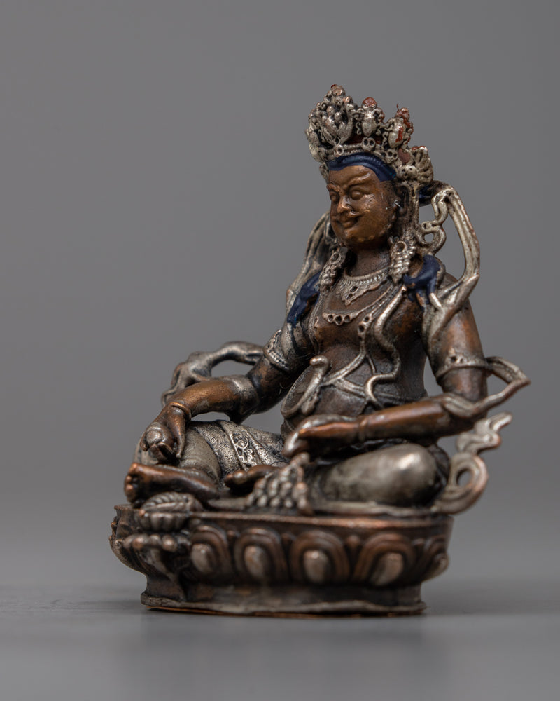 Small Machine Made Dzambhala Statue | Spiritual Blessings, Perfect for Home Shrines