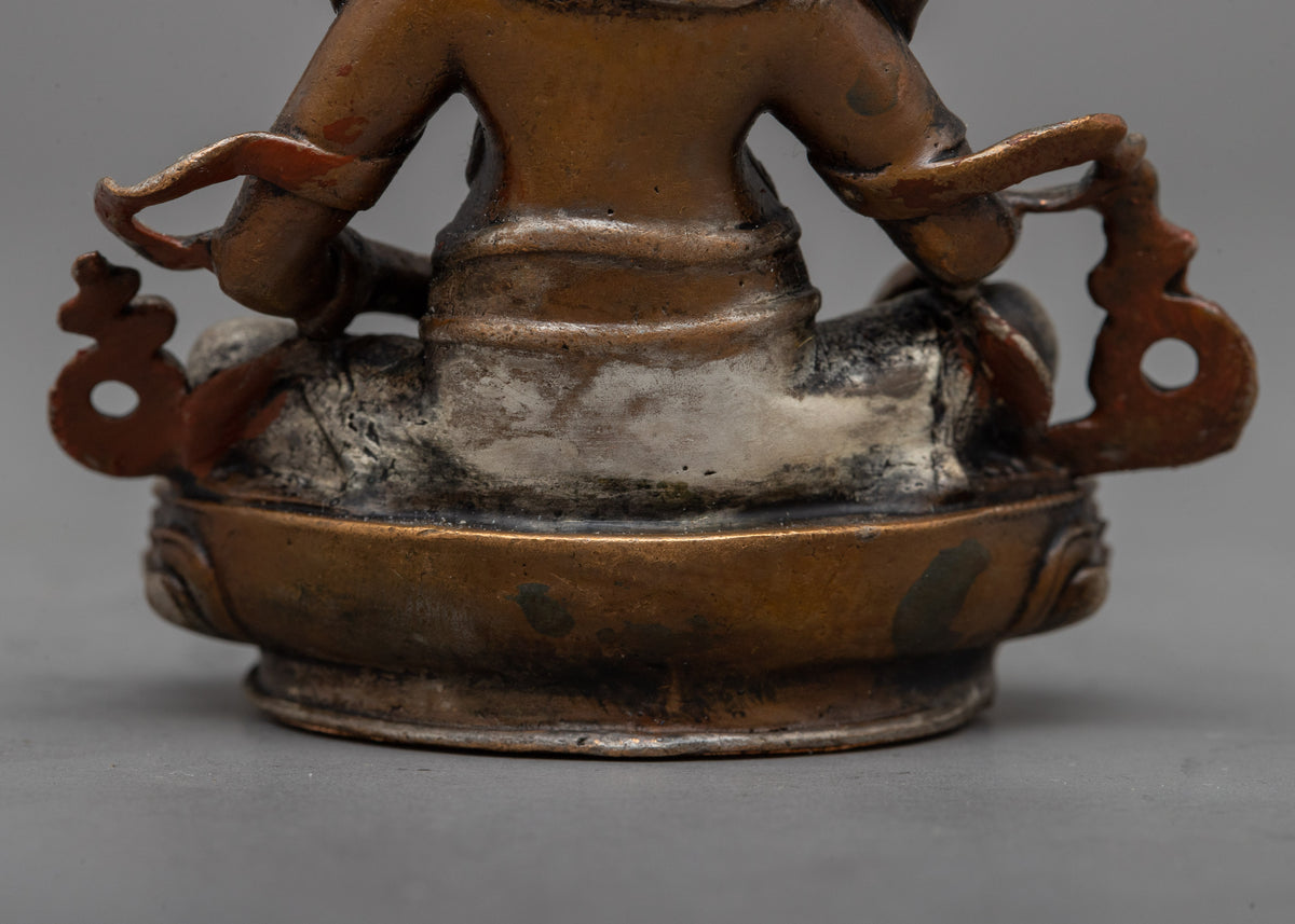 Small Machine Made Dzambhala Statue | Spiritual Blessings, Perfect for Home Shrines