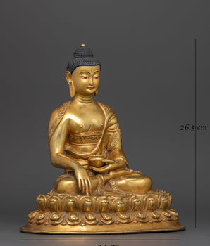 shakyamuni-copper-statue