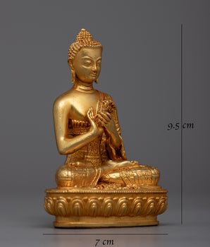 Machine Made Vairochana Buddha Statue | Symbol of Enlightenment and Spiritual Purity
