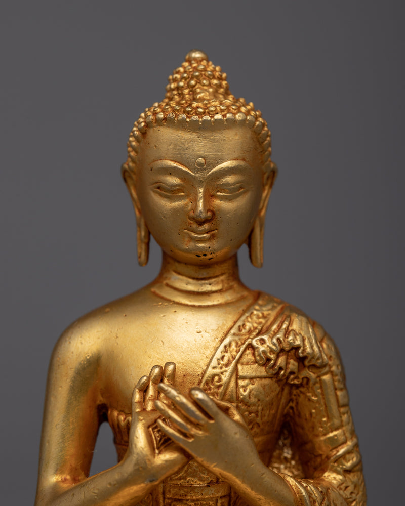 Machine Made Vairochana Buddha Statue | Symbol of Enlightenment and Spiritual Purity