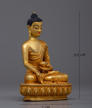 Machine Made Ratnasambhara Buddha Statue | Embodiment of Spiritual Prosperity