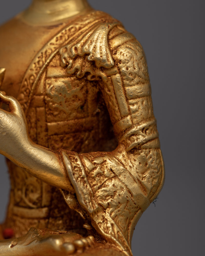 Machine Crafted Vairochana Buddha Statue | Exquisite Detailing in Spiritual Artistry