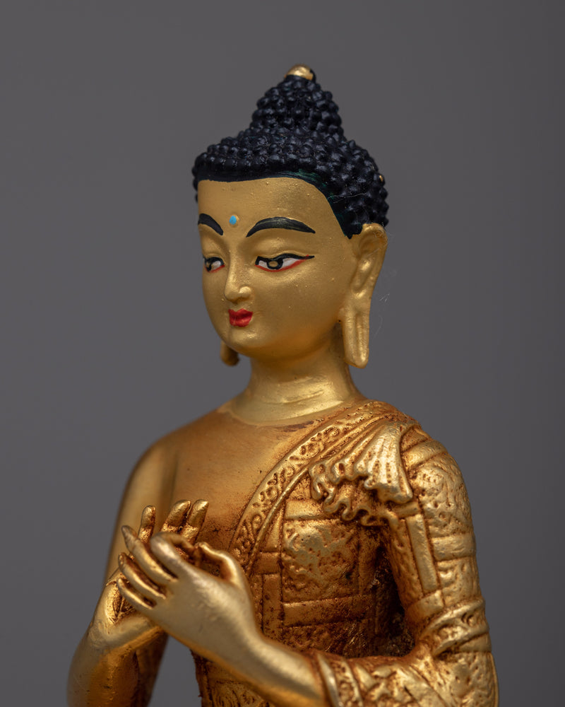 Machine Crafted Vairochana Buddha Statue | Exquisite Detailing in Spiritual Artistry