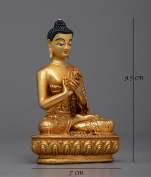 Machine Crafted Vairochana Buddha Statue | Exquisite Detailing in Spiritual Artistry