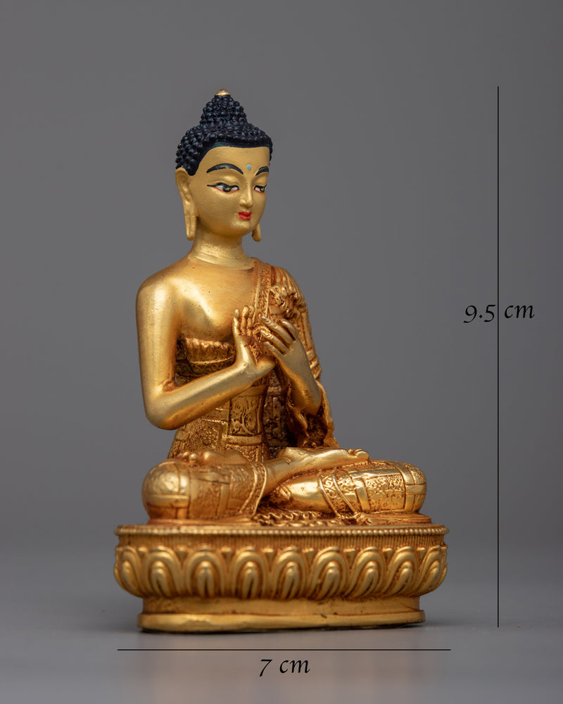 Machine Crafted Vairochana Buddha Statue | Exquisite Detailing in Spiritual Artistry