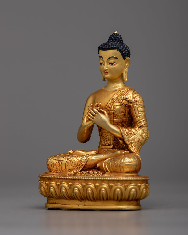 Machine Crafted Vairochana Buddha Statue | Exquisite Detailing in Spiritual Artistry