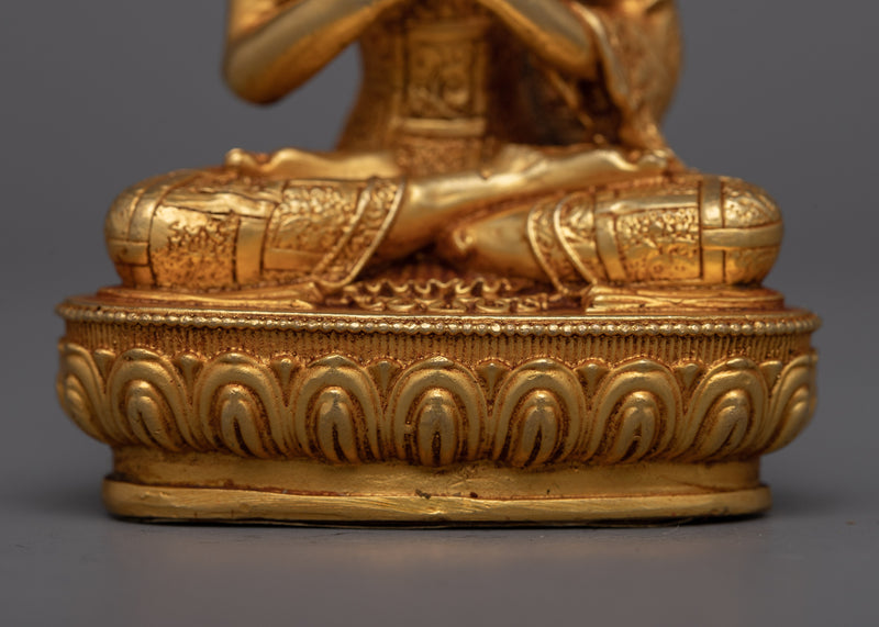 Machine Crafted Vairochana Buddha Statue | Exquisite Detailing in Spiritual Artistry