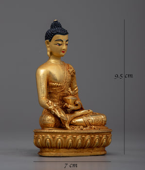 Medicine Buddha Machine Molded Statue | Invite Spiritual Wellness