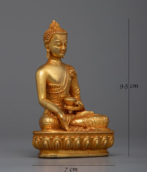 Ratnasambhava Buddha Machine Mold Statue |  Embodiment of Compassion and Abundance