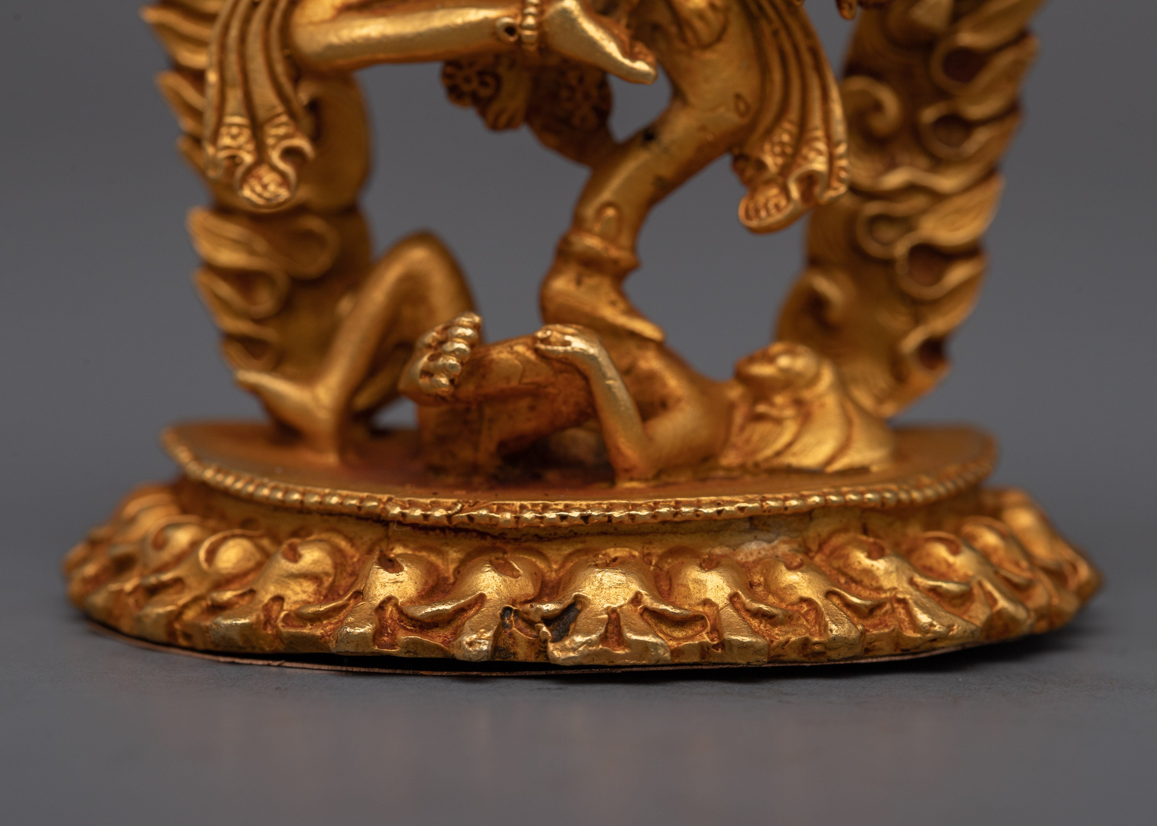 Copper Kurukulla Statue | Machine Made Deity for Meditation Space