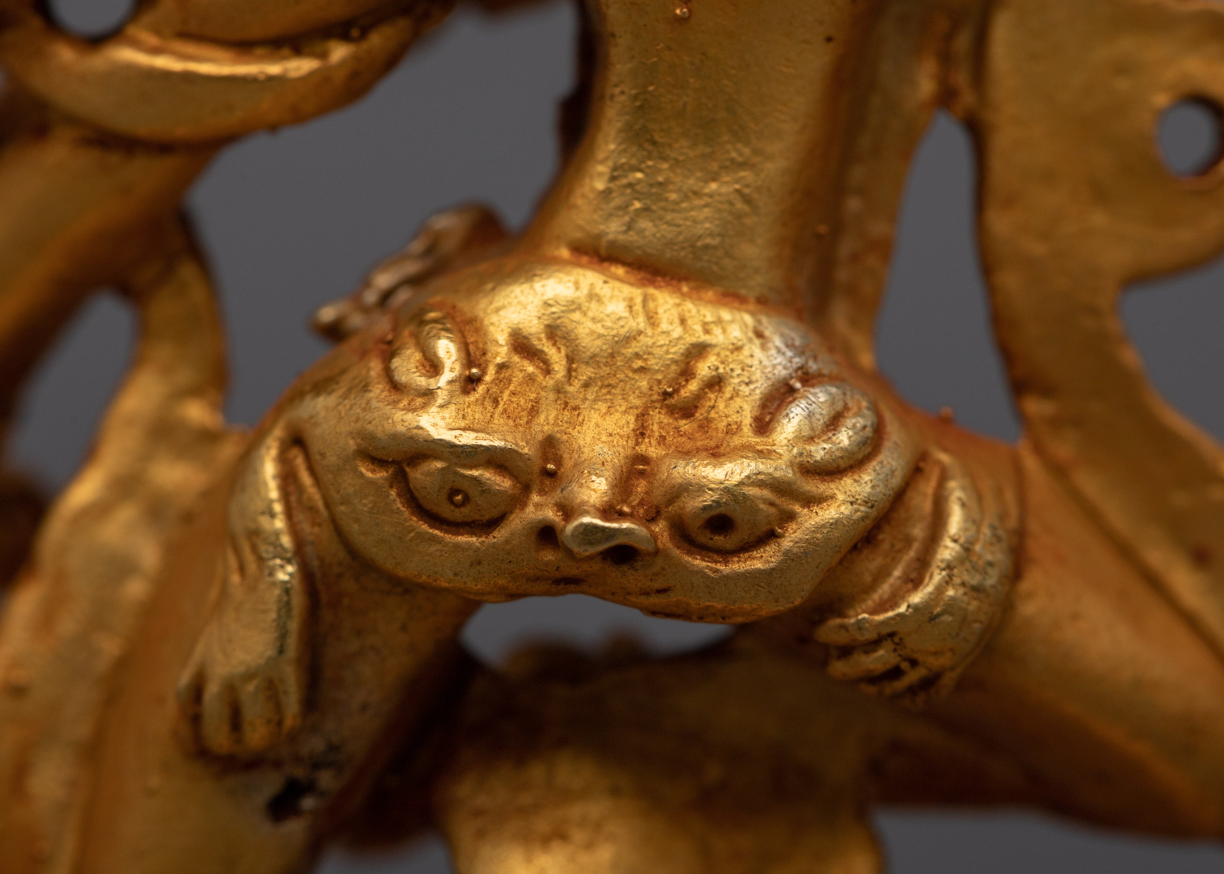 Copper Kurukulla Statue | Machine Made Deity for Meditation Space