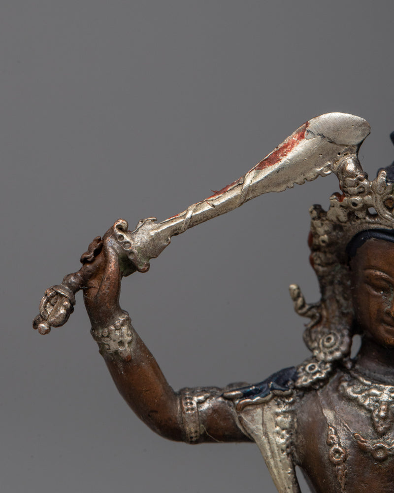 Wisdom Machine Made Manjushri Statue | Spiritual Guide Deity known for Cutting Through Ignorance