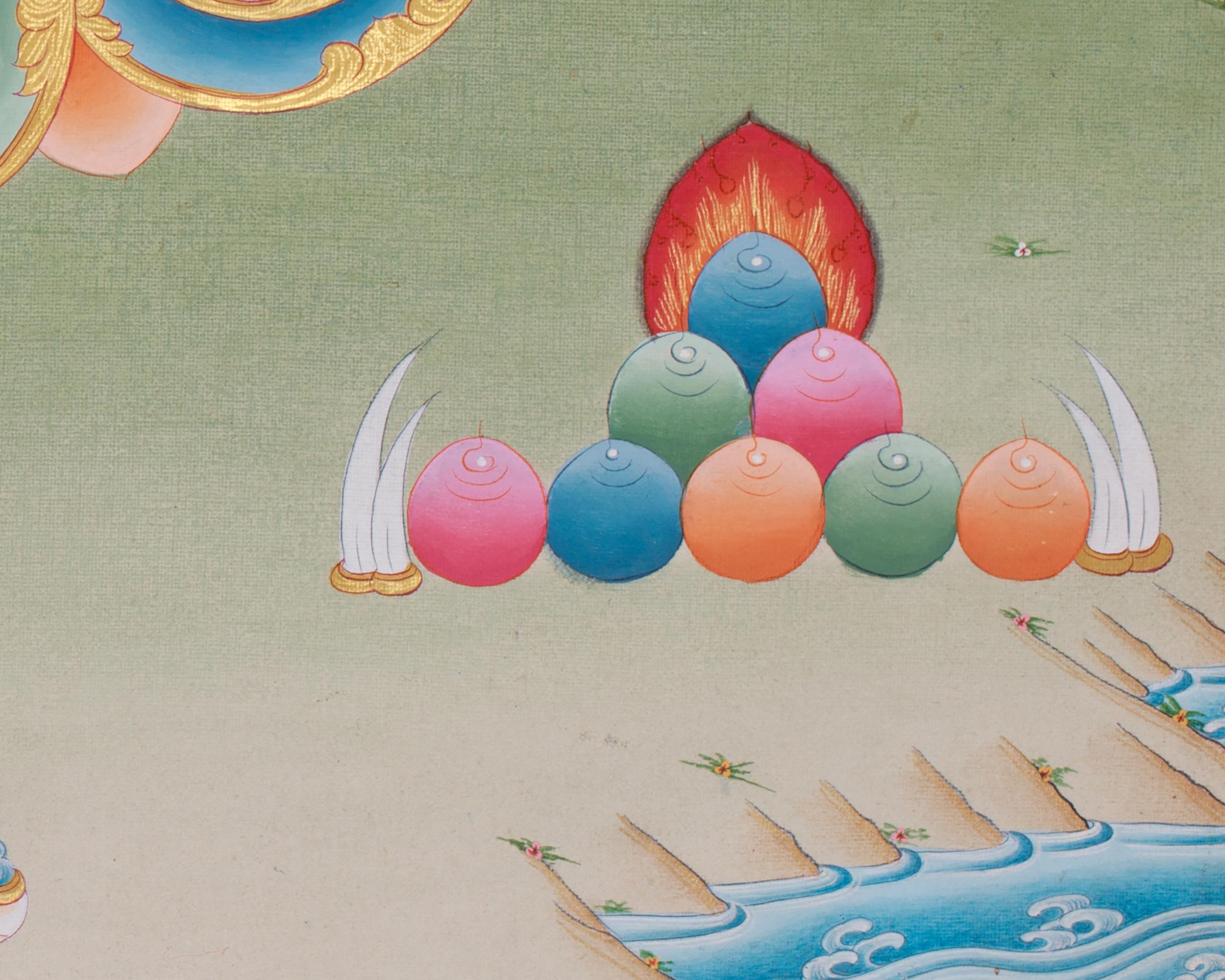 Troma Nagmo Buddhist Thangka | Goddess of Wisdom and Transformation