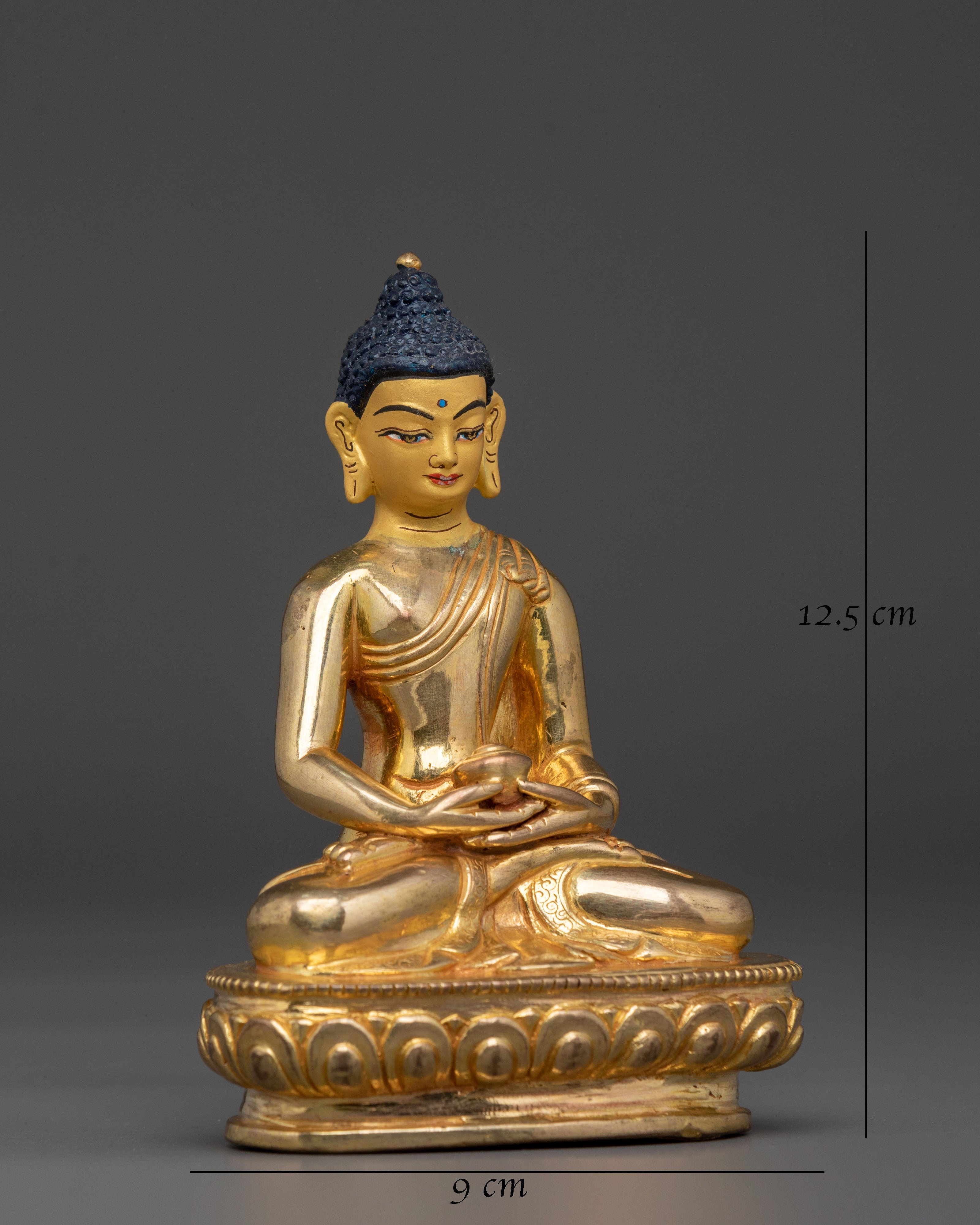 Himalayan Amitabha Buddha Altar Statue | Buddha of Infinite Light