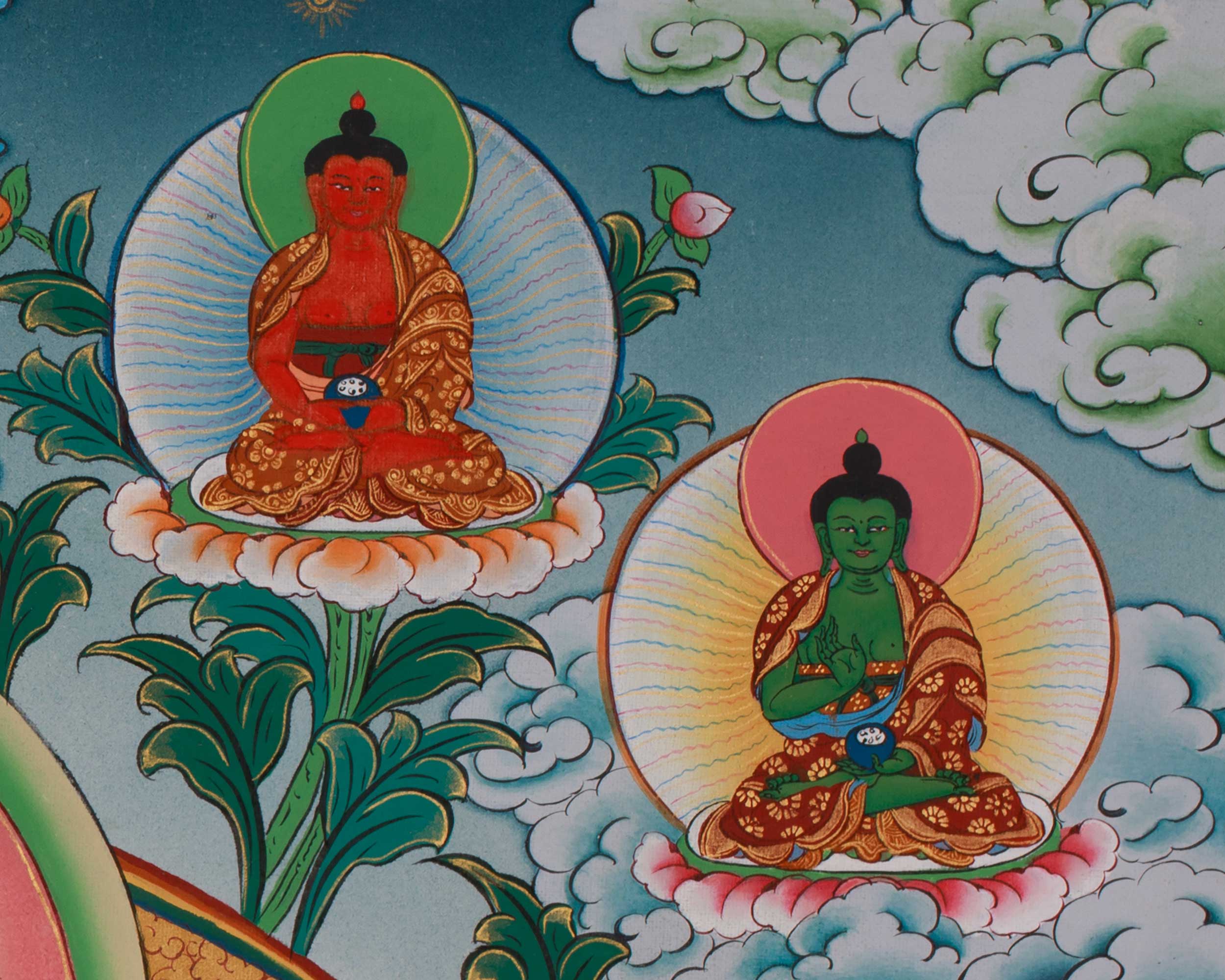 Goddess Green Tara Art | Symbolizing Swift Blessings and Healing Energy