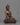 Oxidized copper shakyamuni-buddha-statue