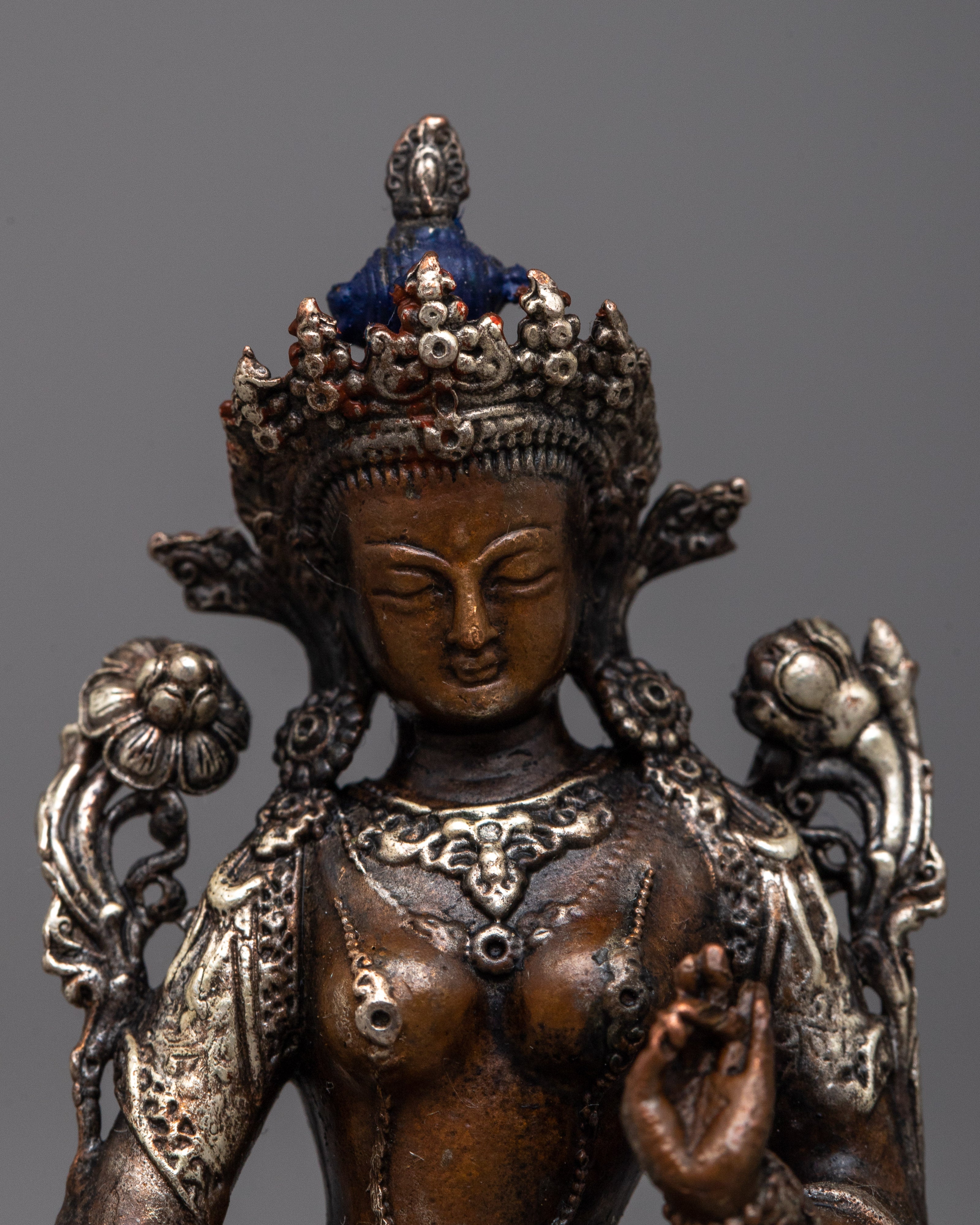 Buddhist Machine Made Green Tara Statue | Precision Made for Enlightenment and Healing