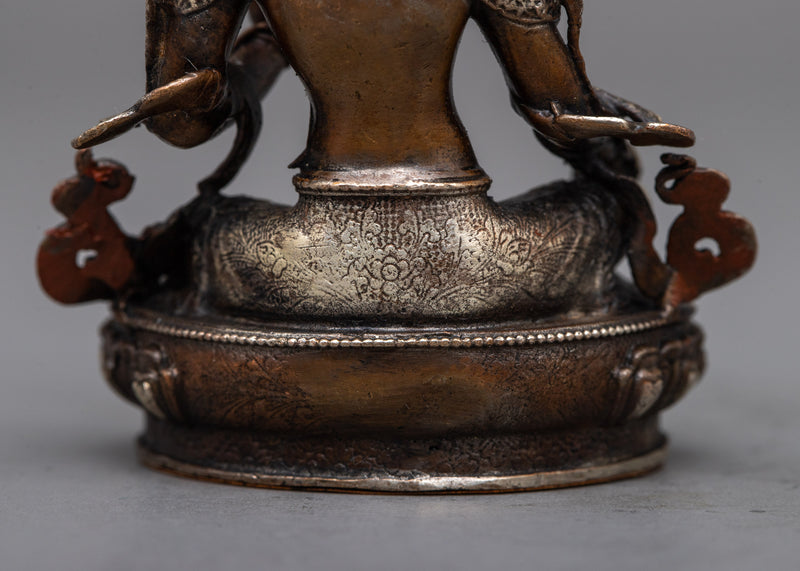 Buddhist Machine Made Green Tara Statue | Precision Made for Enlightenment and Healing