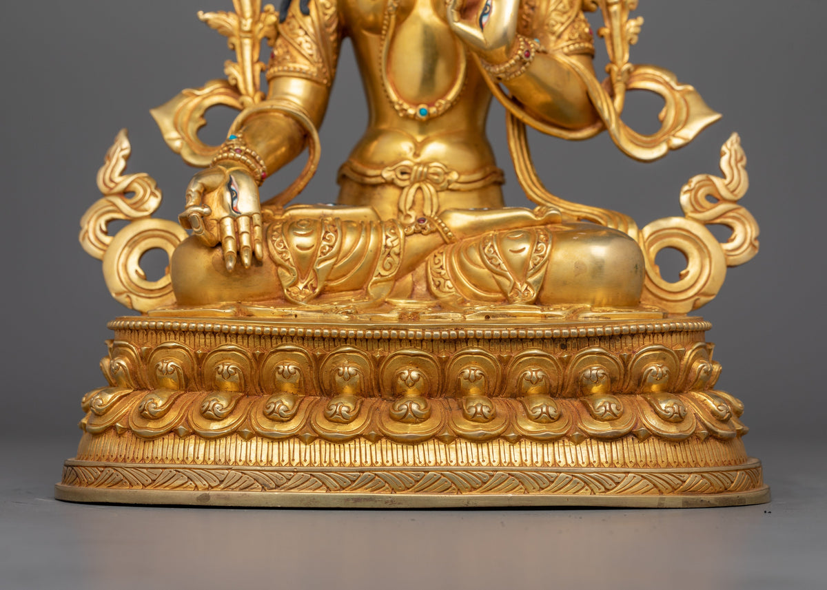 Compassionate Energy of White Tara Figurine | Guiding Towards Healing and Inner Peace