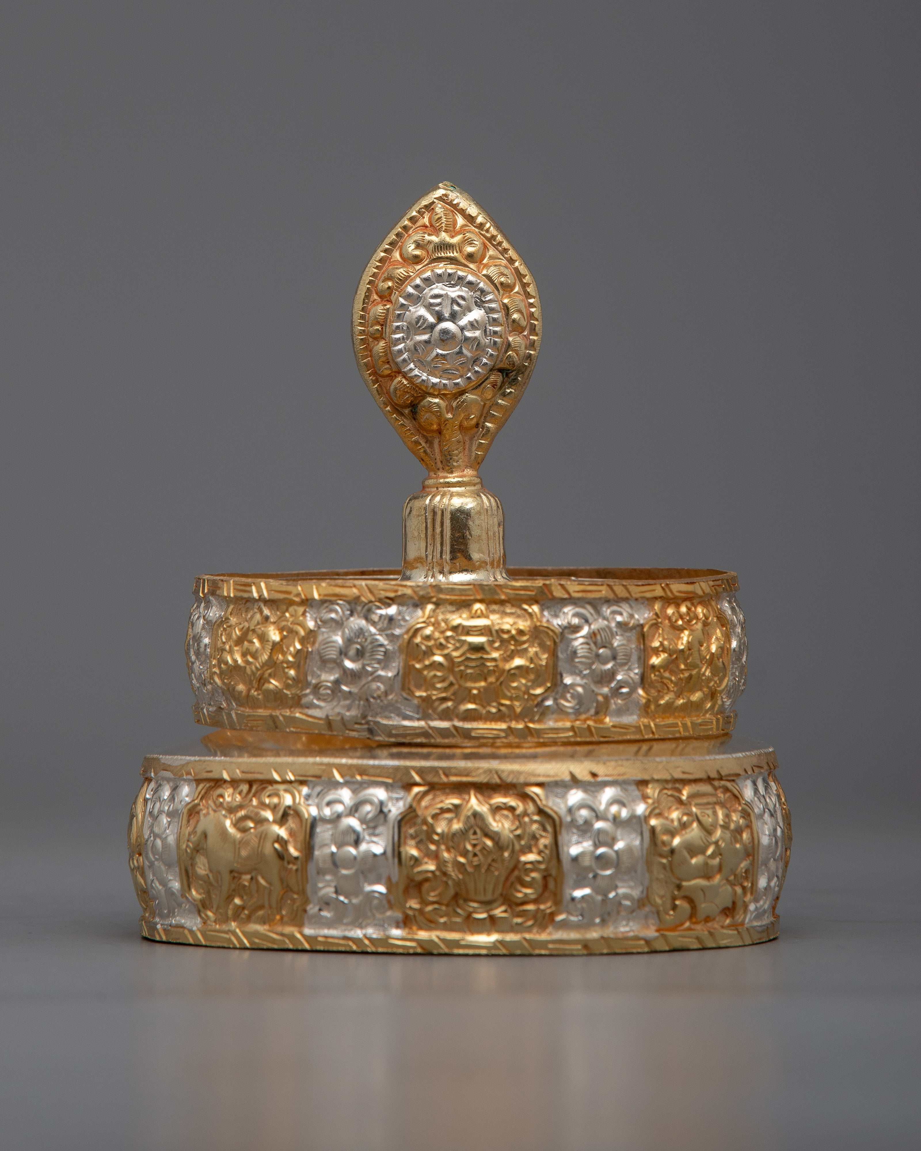 Copper Mandala Offering | High-Quality Craftsmanship for Sacred Ceremonies