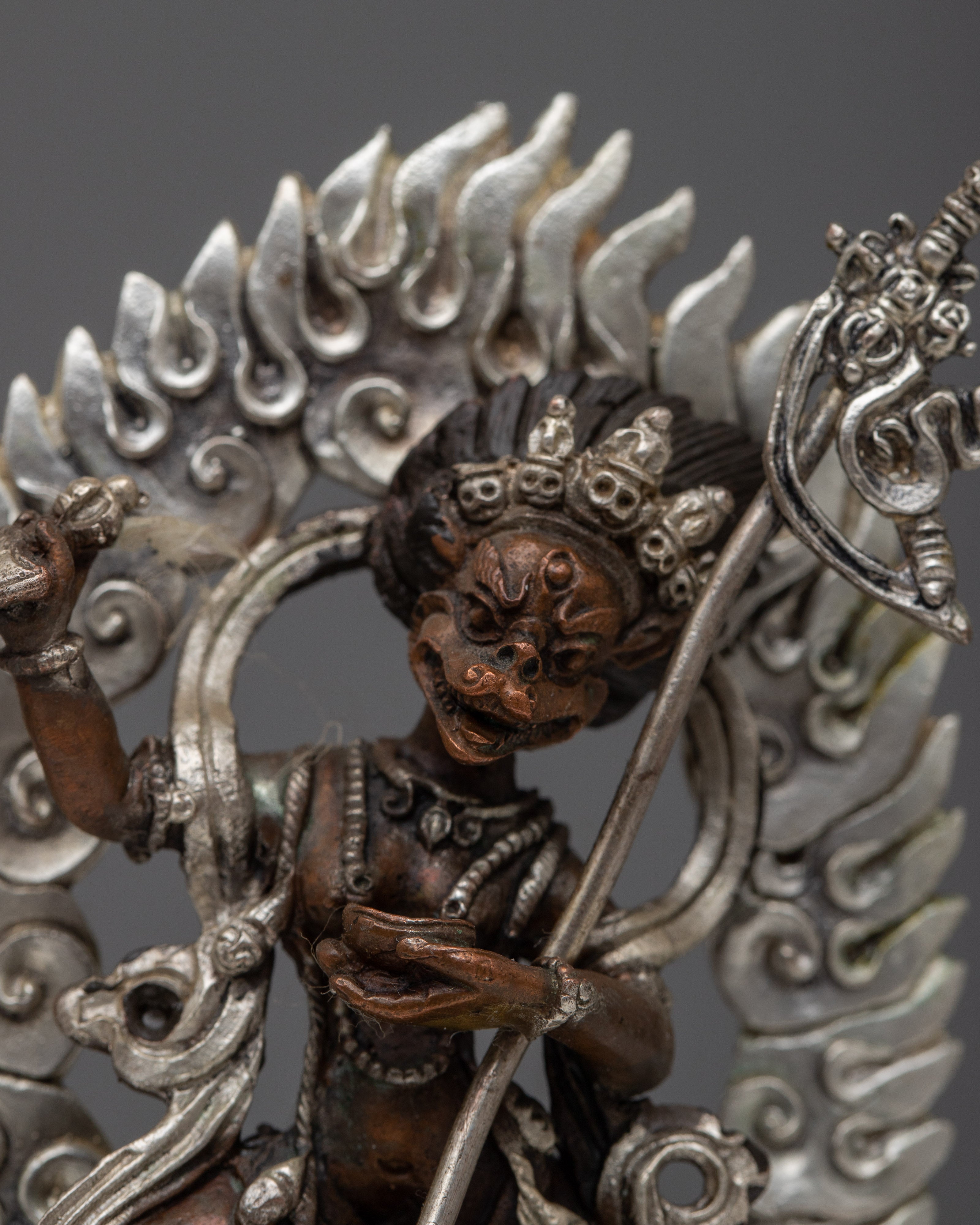 Machine Made Singhamukha Statue | The Lion Headed Dakini