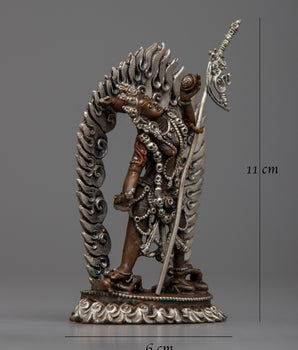 Machine Made Vajrayogini Statue | Crafted in Copper for Meditation and Devotion