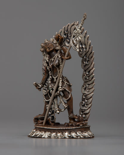 Machine Made Vajrayogini Statue | Crafted in Copper for Meditation and Devotion