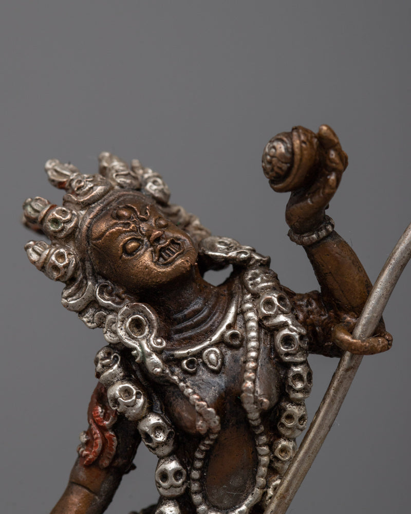 Machine Made Vajrayogini Statue | Crafted in Copper for Meditation and Devotion