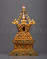  Buddhist Stupa Statue