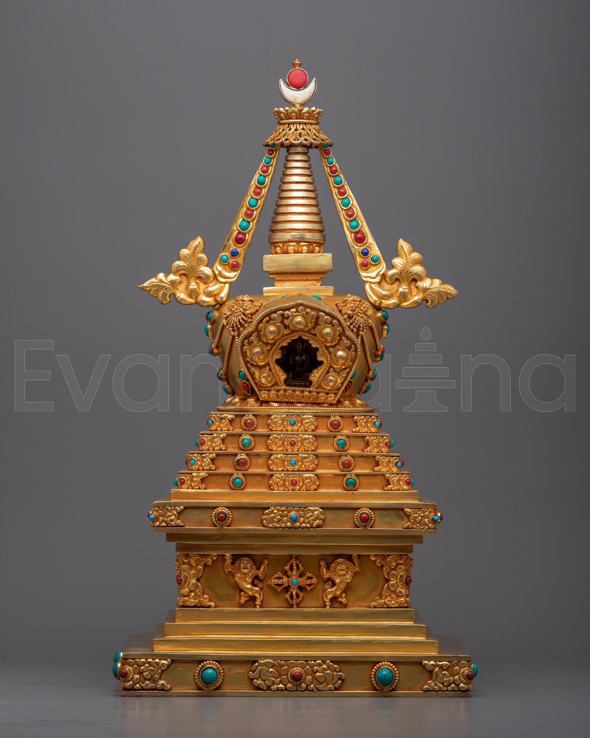  Buddhist Stupa Statue
