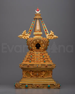  Buddhist Stupa Statue