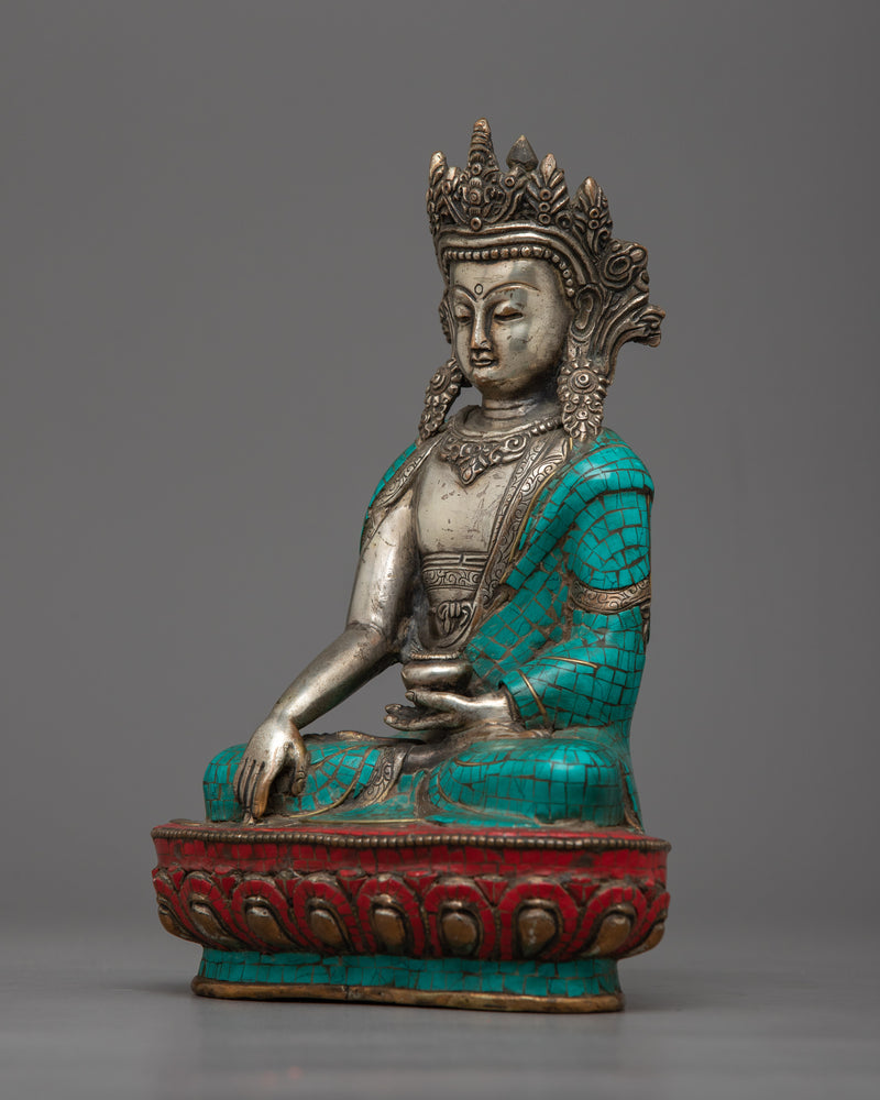 Shakyamuni Buddha Copper Statue |  Traditional Decor for Spiritual Enlightenment