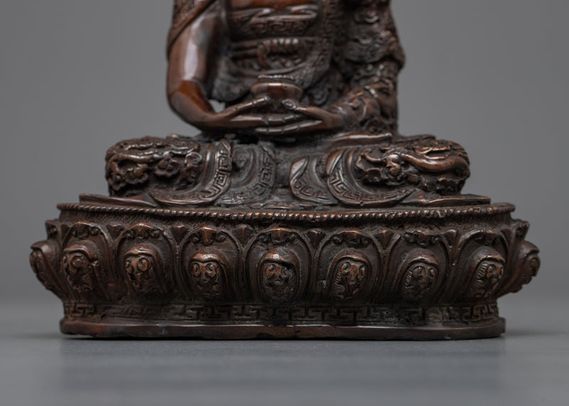 Amitabha Buddha Copper Statue | Enhance Your Altar with Buddhist Wisdom